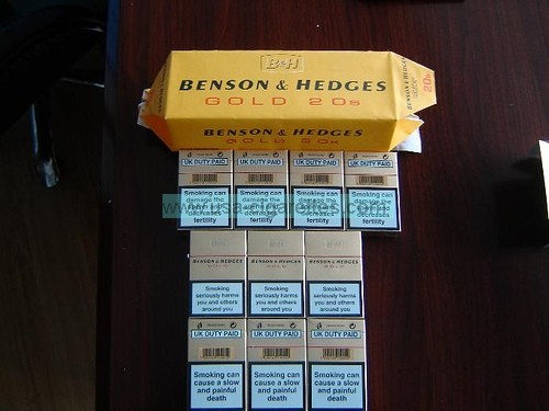 Cheap Cigarettes Benson & Hedges Lights Gold