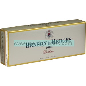 Benson Hedges 100's DeLuxe Cigarettes - USA Cigarettes Online Sale Shop